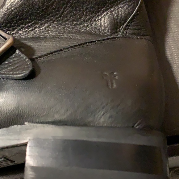 NEW- FRYE Leather Motto Boots ♥️❤️ - Picture 7 of 9